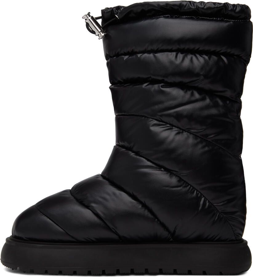 Moncler White Gaia Pocket Boots - Picture 2