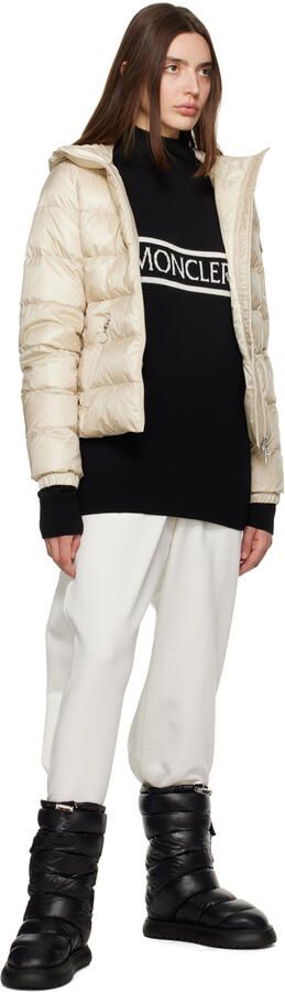 Moncler White Gaia Pocket Boots - Picture 5