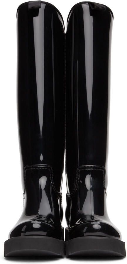 Moncler Black Gilla Rain Boots - Picture 2