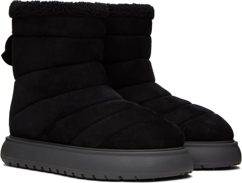 Moncler Black Hermosa Ankle Boots - Picture 3