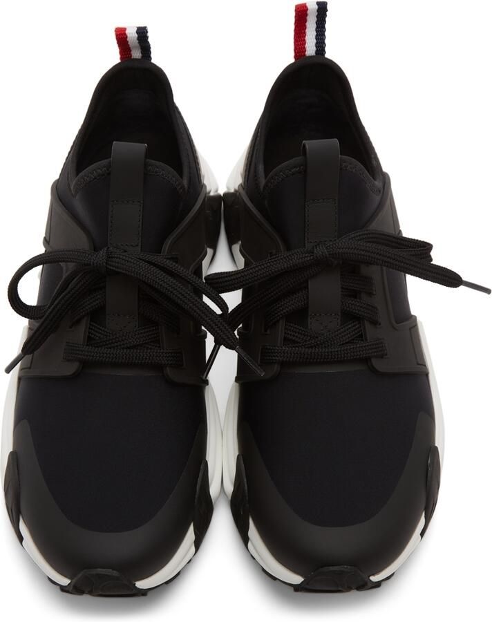 Moncler Black Lunarove Low-Top Sneakers