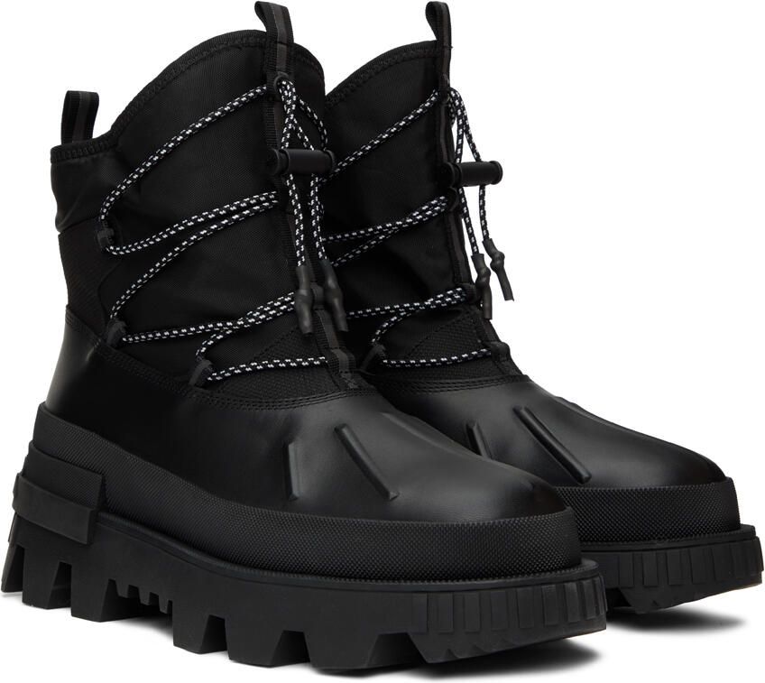 Moncler Black Mallard Boots - Picture 2