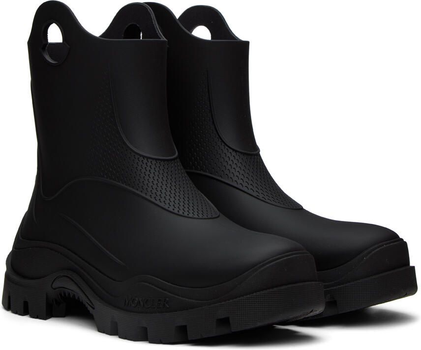 Moncler Black Misty Rain Boots - Picture 3