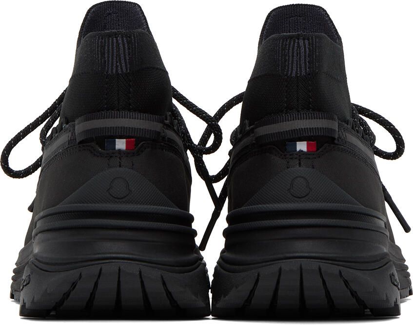 Moncler Black Monte Runner High Sneakers