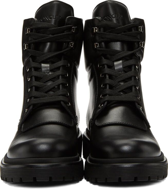 Moncler Black Patty Ankle Boots - Picture 3