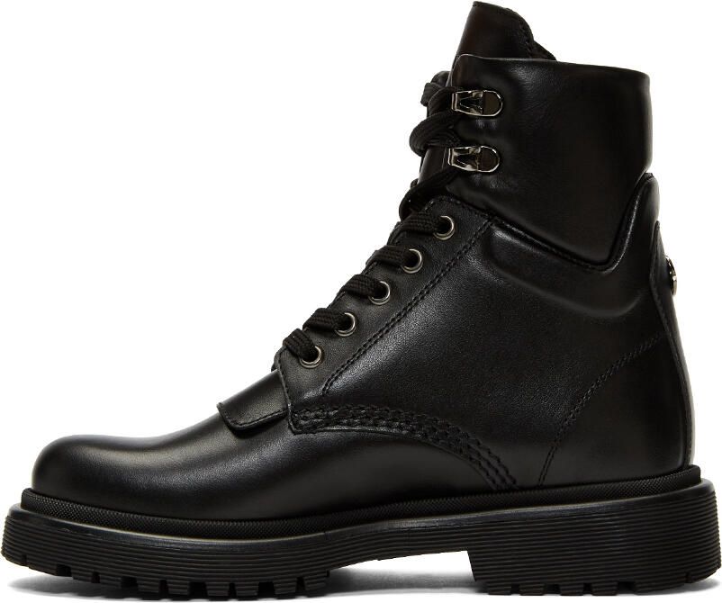 Moncler Black Patty Ankle Boots