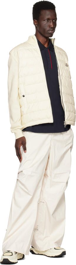 Moncler Gray & Navy Lite Sneakers - Picture 4