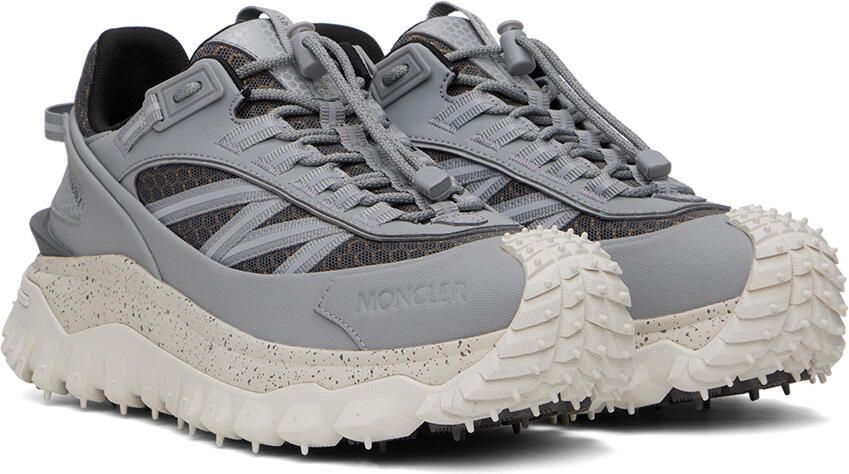 Moncler Gray Trailgrip Sneakers - Picture 2