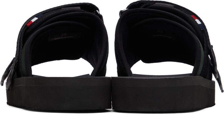 Moncler Khaki & Black Slideworks Sandals