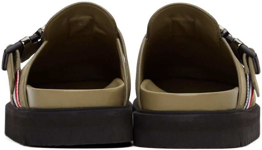 Moncler Khaki Mon Mules - Picture 2