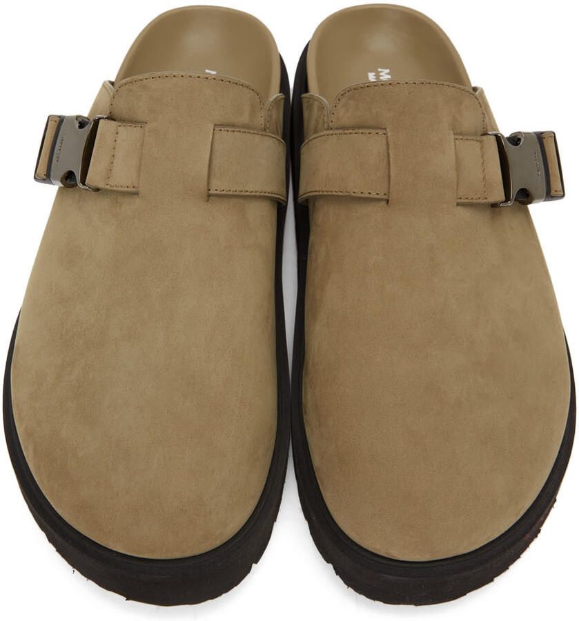 Moncler Khaki Mon Mules