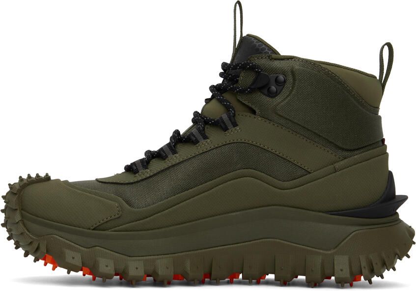 Moncler Khaki Trailgrip GTX Sneakers - Picture 3