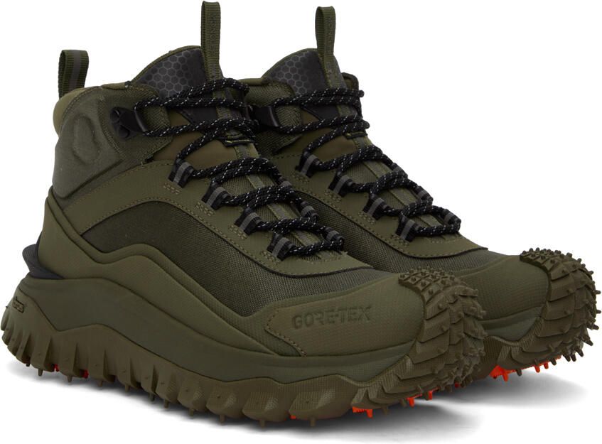 Moncler Khaki Trailgrip GTX Sneakers - Picture 2
