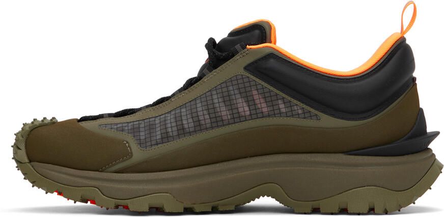 Moncler Khaki Trailgrip Lite Sneakers - Picture 3