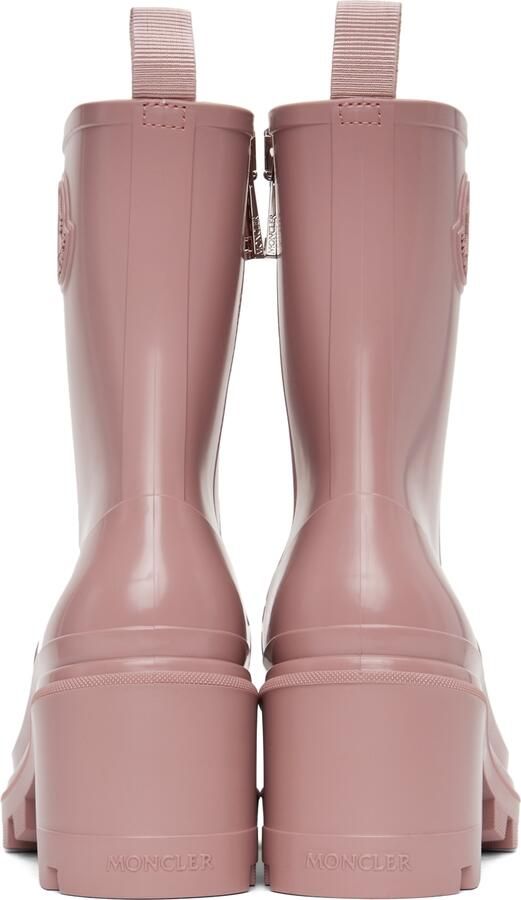 Moncler Pink Loftgrip Boots - Picture 3