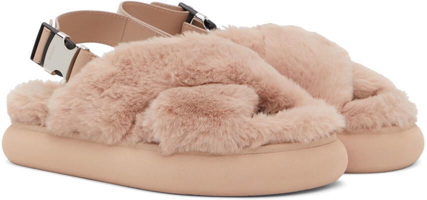 Moncler Pink Solarisse Sandals - Picture 2