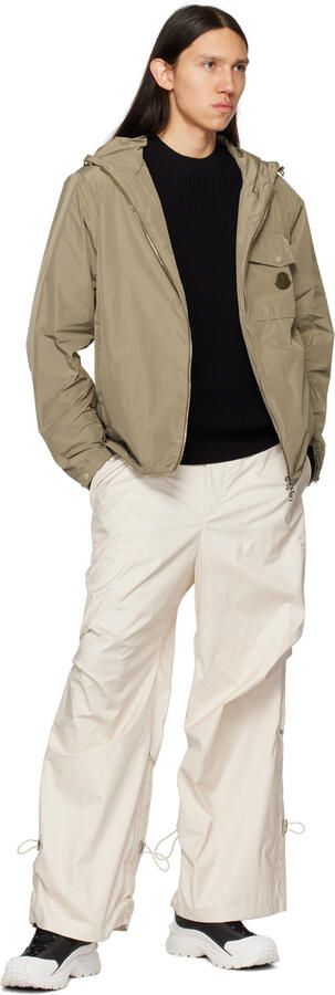 Moncler SSENSE Exclusive Black & White Trailgrip Lite Sneakers - Picture 4