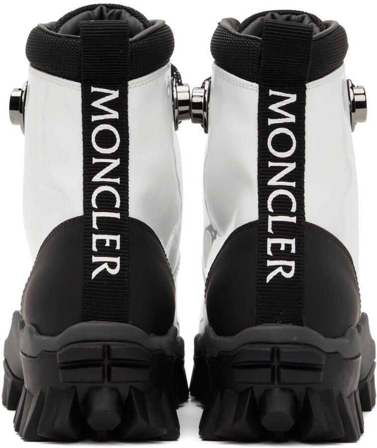 Moncler White & Black Helis Boots - Picture 2