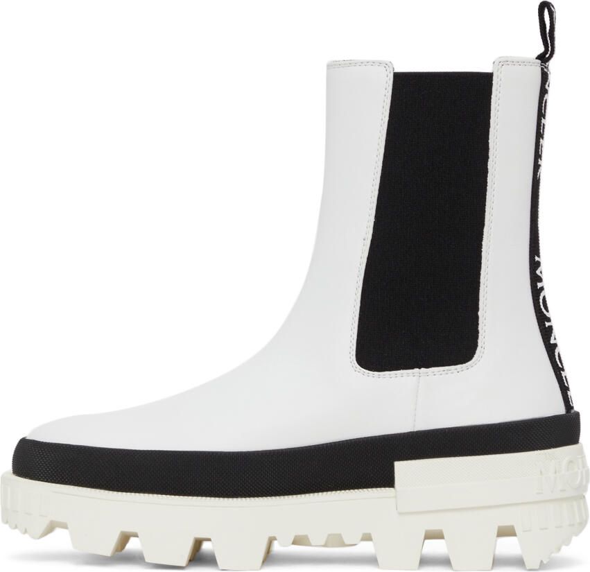 Moncler White Coralyne Boots