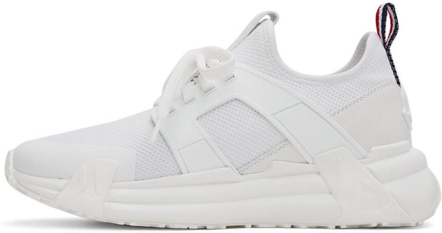 Moncler White Lunarove Sneakers - Picture 4