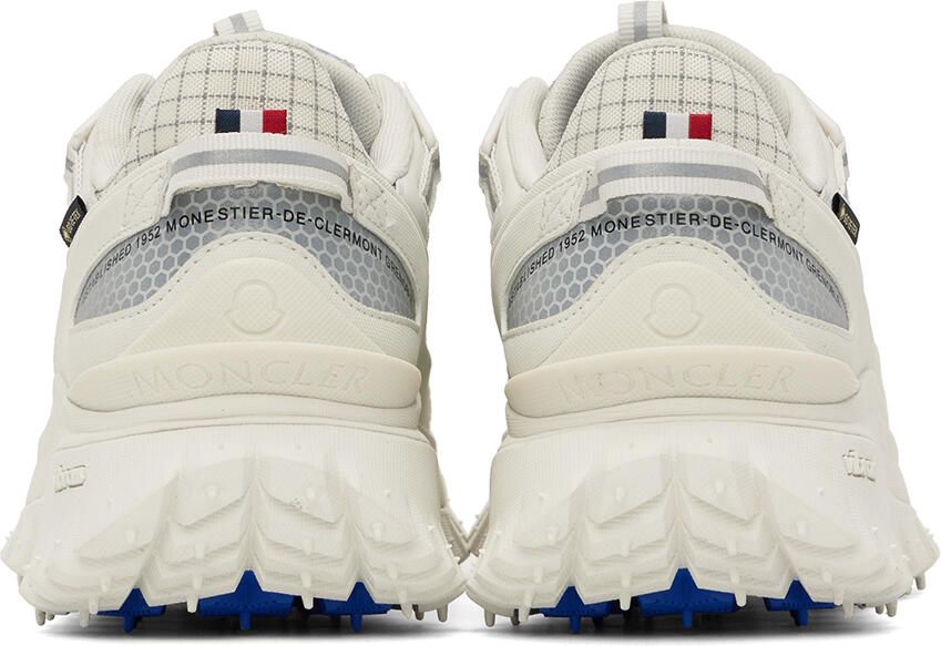 Moncler White Trailgrip GTX Sneakers