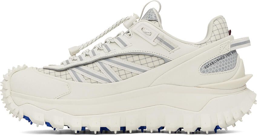 Moncler White Trailgrip GTX Sneakers - Picture 3