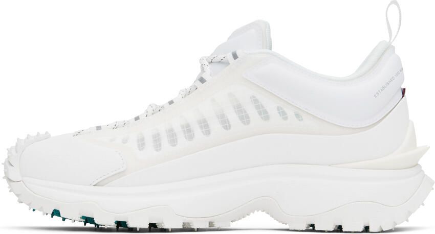 Moncler White Trailgrip Lite Sneakers - Picture 3
