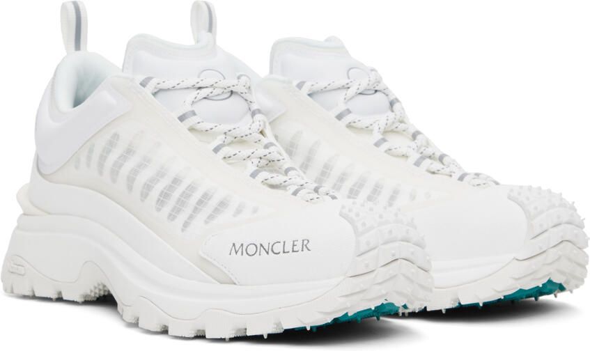 Moncler White Trailgrip Lite Sneakers - Picture 2
