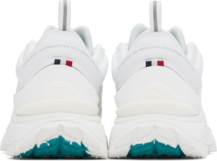 Moncler White Trailgrip Lite Sneakers