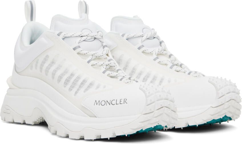 Moncler White Trailgrip Lite Sneakers - Picture 2