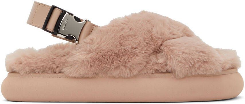 Moncler Pink Solarisse Sandals - Picture 5