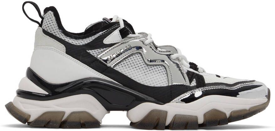 Moncler White Leave No Trace Sneakers - Picture 2