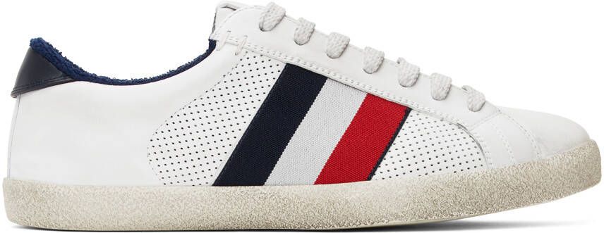 Moncler White Ryegrass Sneakers - Picture 5