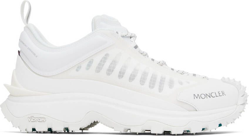 Moncler White Trailgrip Lite Sneakers - Picture 5