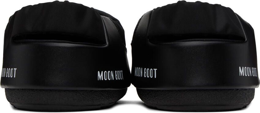 Moon Boot Black Evolution Slippers - Picture 2