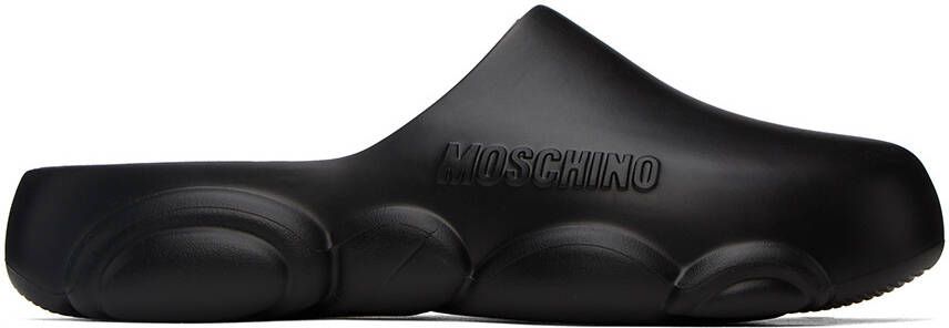 Moschino Black Gummy Bear Sandals - Picture 5