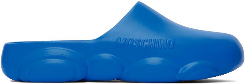 Moschino Blue Gummy Bear Mules - Picture 5