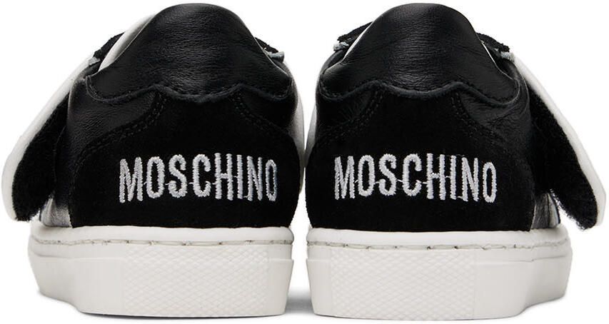 Moschino Baby Black Velcro Sneakers - Picture 3