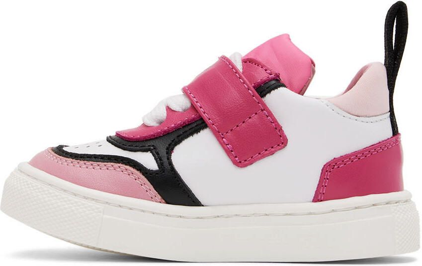 Moschino Baby Pink Teddy Sneakers - Picture 3