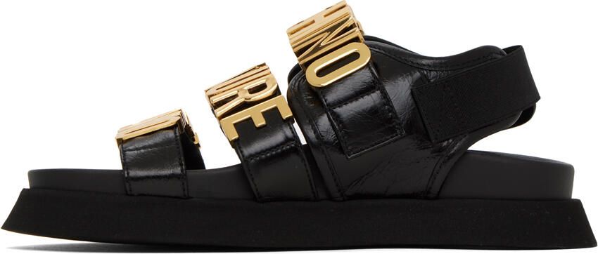 Moschino Black 'Couture' Sandals - Picture 3