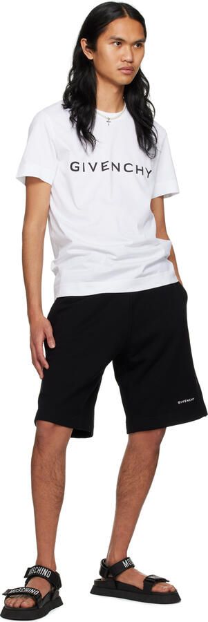 Moschino Black Jacquard Logo Sandals - Picture 3