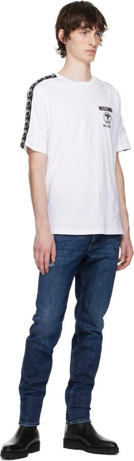 Moschino Black Logo Chelsea Boots - Picture 4