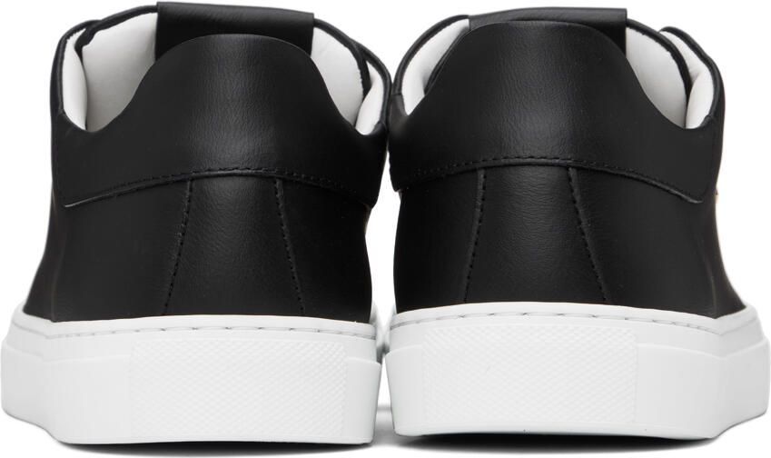 Moschino Black Logo Hardware Sneakers