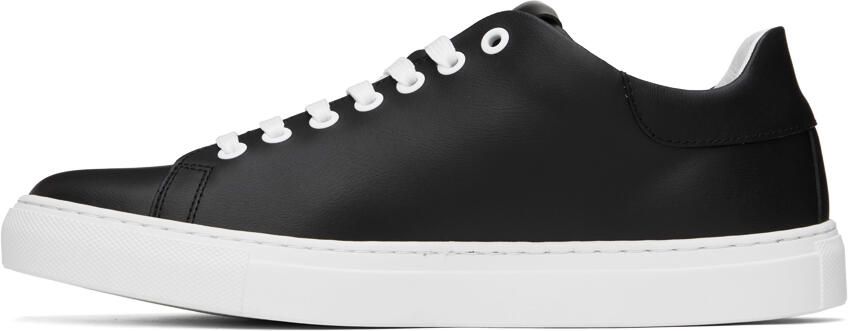Moschino Black Logo Hardware Sneakers - Picture 3
