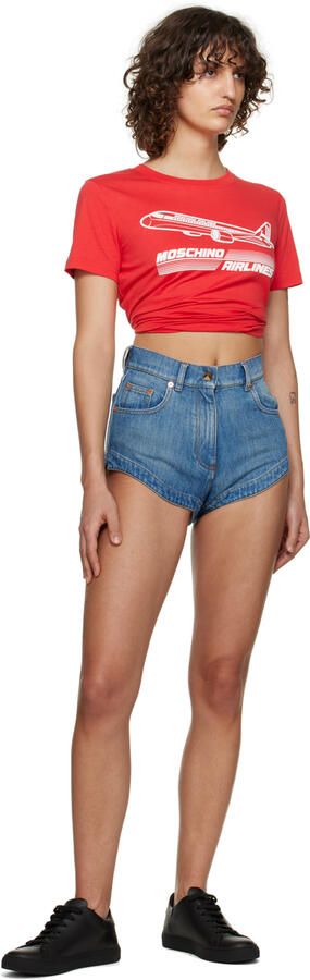 Moschino Black Logo Sneakers - Picture 4