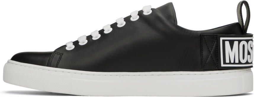 Moschino Black Logo Sneakers - Picture 3