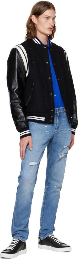 Moschino Black Logo Sneakers - Picture 4