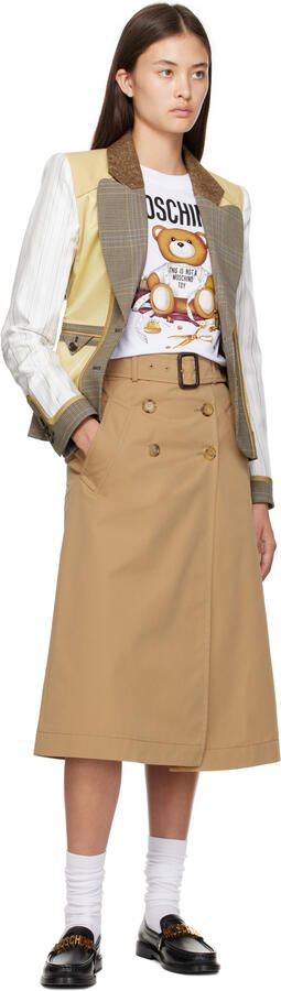 Moschino Black Polished Calfskin Loafers - Picture 4