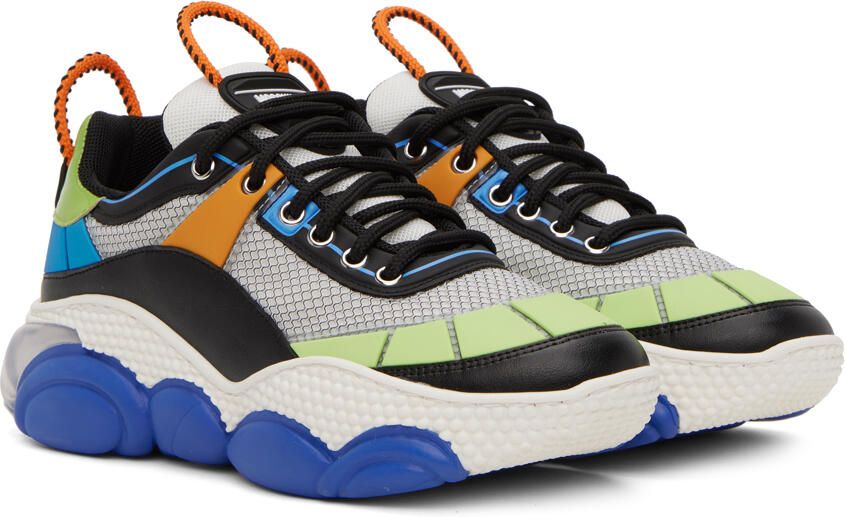 Moschino Blue Teddy Pop Sneakers - Picture 2