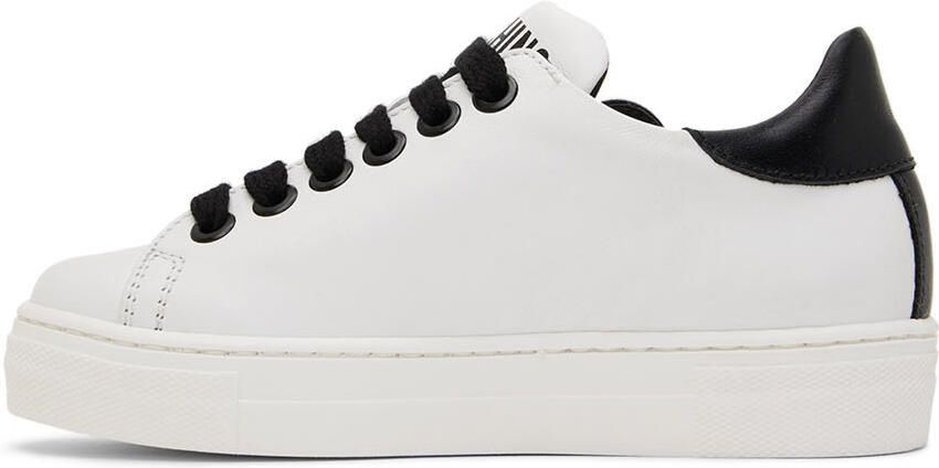 Moschino Kids White Teddy Sneakers - Picture 3